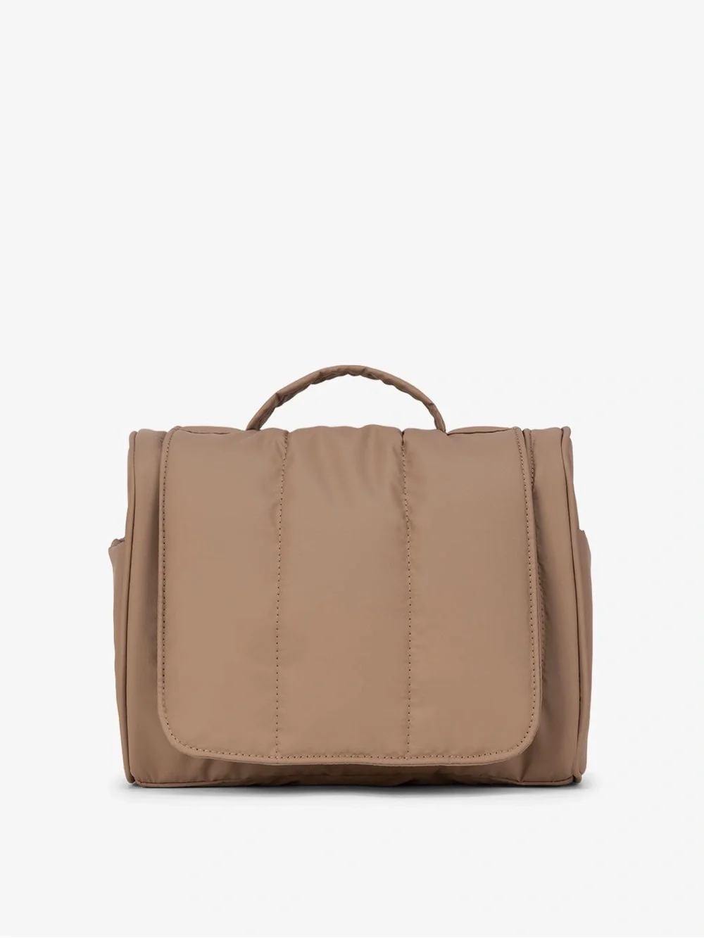 Luka Hanging Toiletry Bag in Chocolate